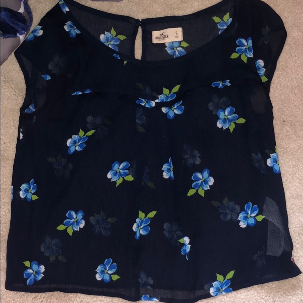 Hollister sheer top